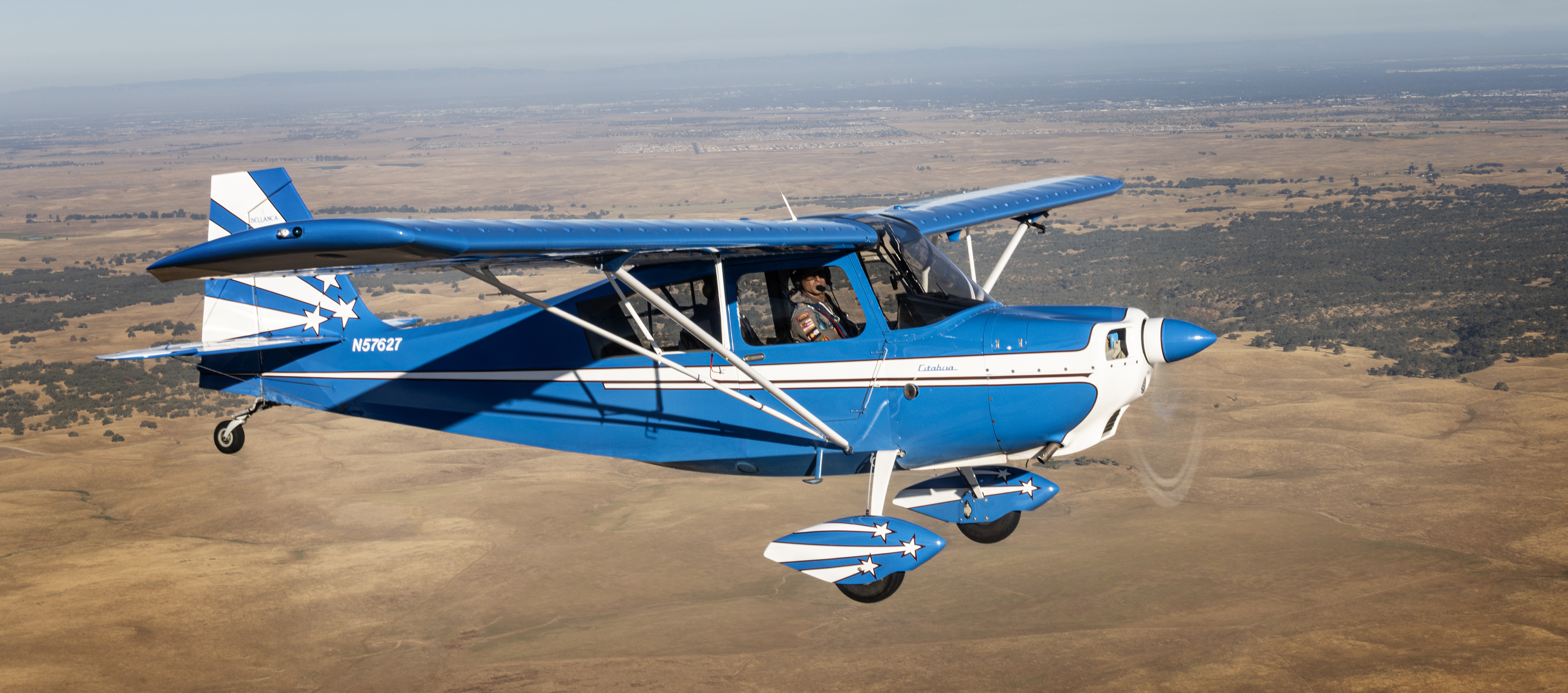 Bellanca Citabria 7ECA used for spin training
