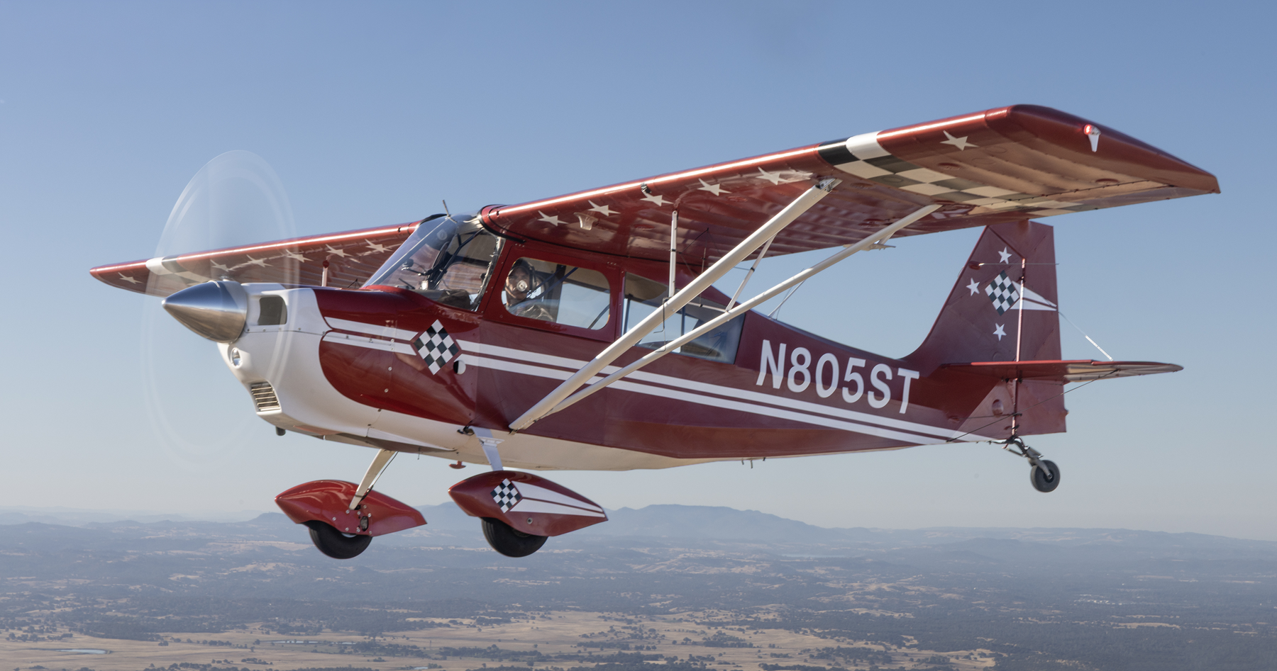 Decathlon used for aerobatic training
