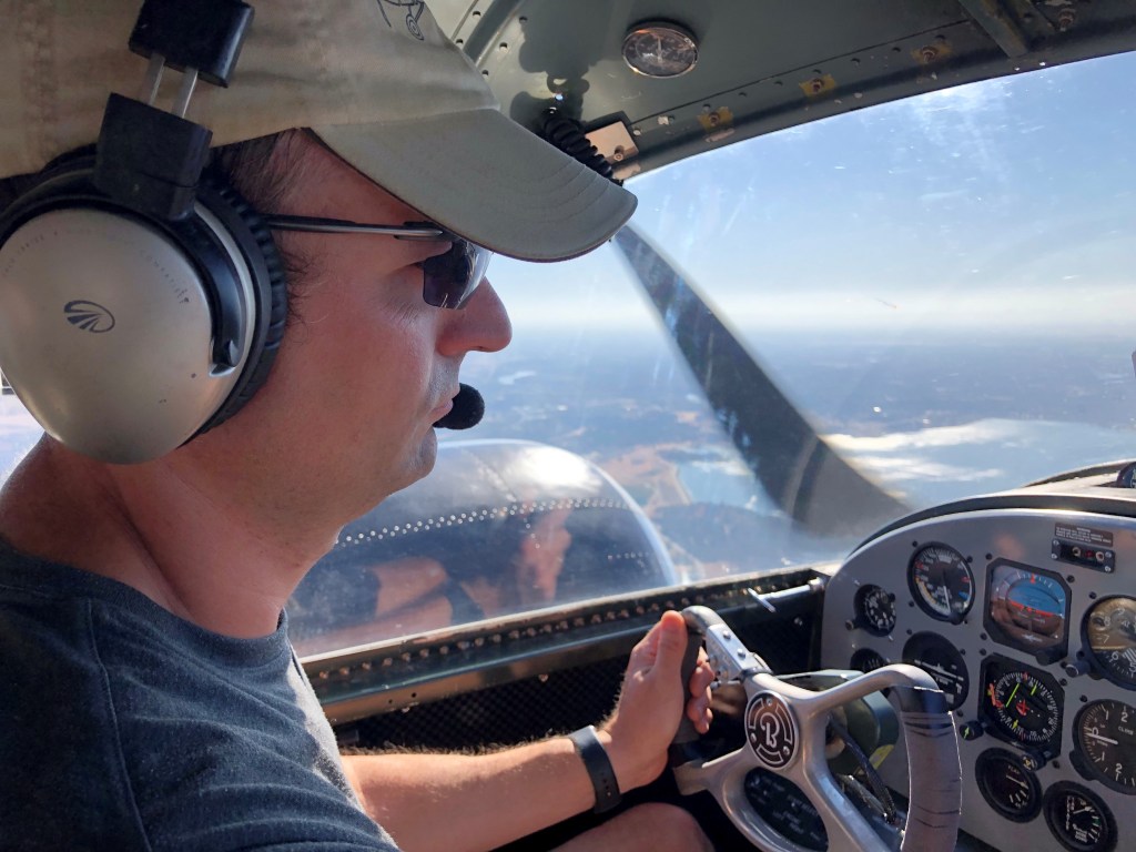 Dustin Jones, Foothill Flight Center flight instructor